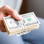 Emergency fund savings progress chart over several months